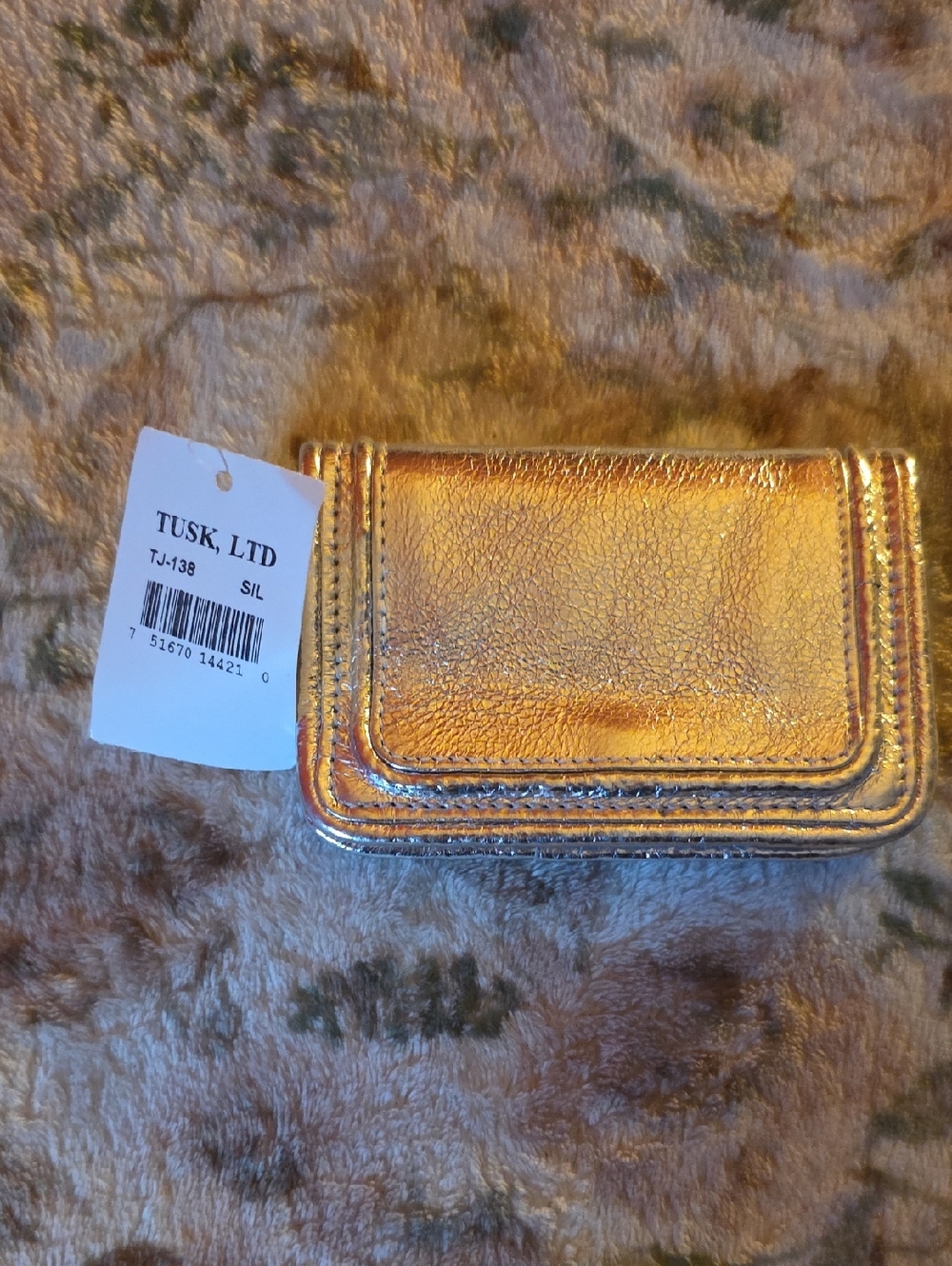 Tusk Ltd Metallic Gold Women's Wallet